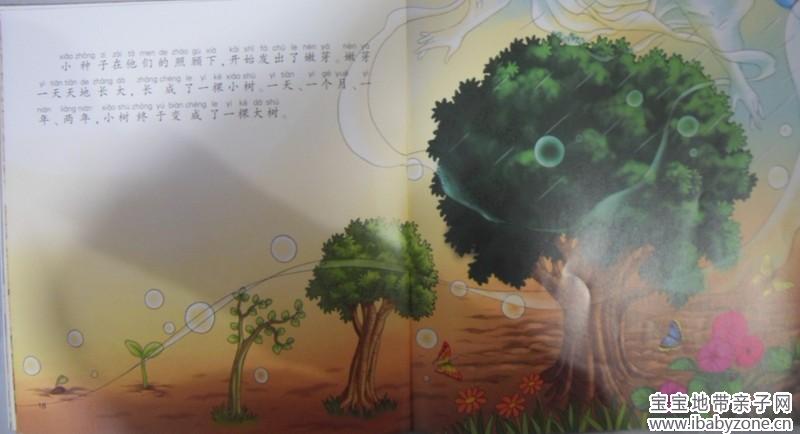 悦读悦美丽小种子长成一棵大树