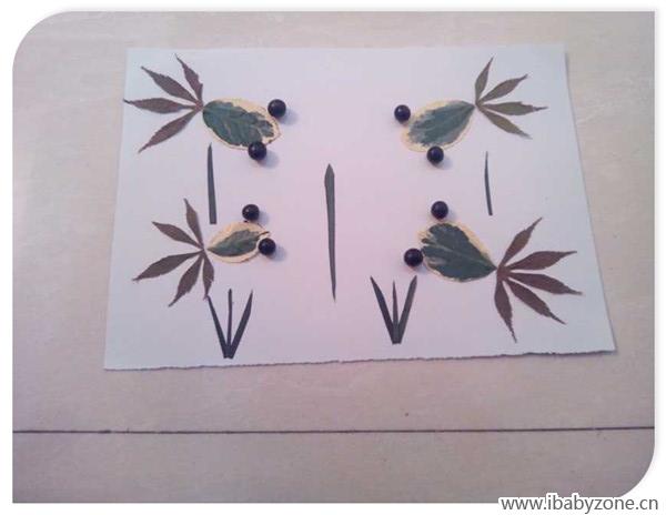 树叶画