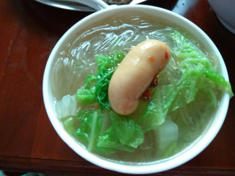 好久没有吃过那么大的鸡睾丸了,美味啊.